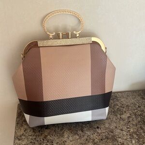 Striped bag
